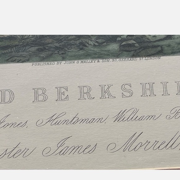 ART The Old Berkshire Hunt
Lithograph/Painting/Engraving John
Good/Philip Thomas - Picture 4 of 10